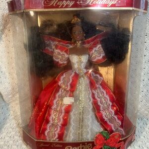 Barbie 1997  Special holiday Edition in Red and White Gown